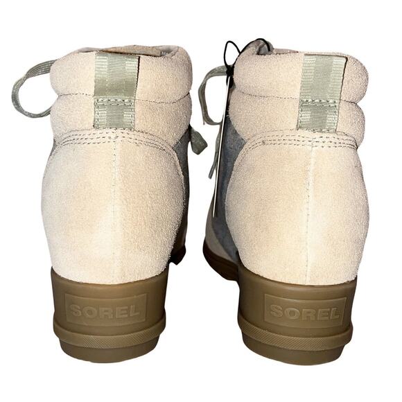 NEW Sorel Women's Evie Ankle Lace Boot Size 11 - Ceramic Natural Waterproof NIB - Picture 6 of 12